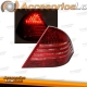 FAROLINS TRASEIROS LED / MERCEDES C W203 / 04-07 VERMELHO BRANCO