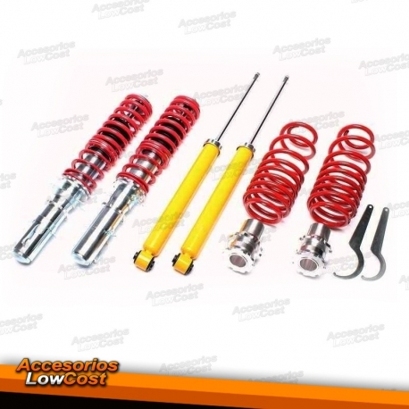 KIT SUSPENSAO REGULAVEL COILOVER SKODA OCTAVIA 1997 - 12/2003