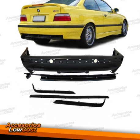 PARA-CHOQUES TRASEIRO COMPLETO TIPO M3 PARA BMW SERIE 3 E36 COUPE, BERLINA E CABRIO (1991-1999)