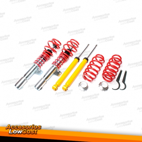 KIT SUSPENSAO REGULAVEL COILOVER SEAT LEON 2005 -