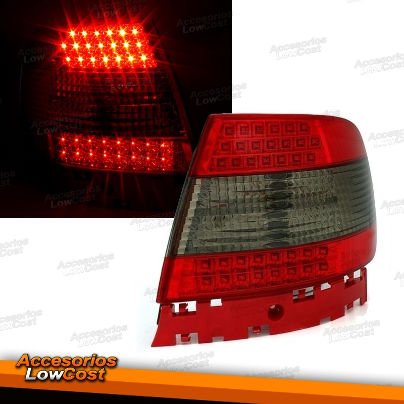 Faros traseros rojo claro LED para audi a4 8e Limousine 00-04 