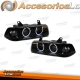 FAROIS ANGEL EYES CCFL / BMW E36 / 90-99 FUNDO PRETO