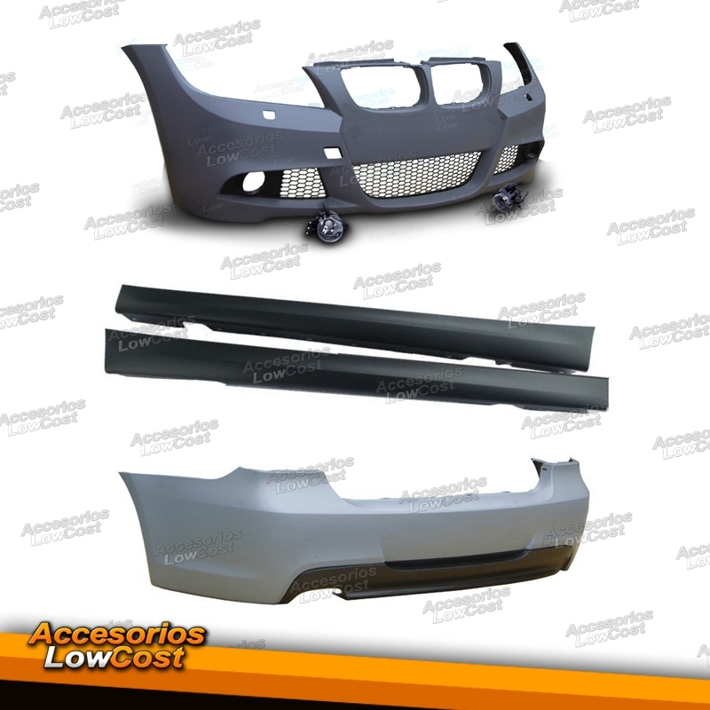 KIT CARROCERIA DEPORTIVO M PARA BMW E90 05-08 PDC, CON L...