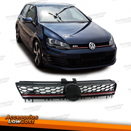 PARRILLA DELANTERA SIN LOGO PARA GOLF VII, Look GTI