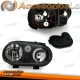 FAROS VW GOLF 4, 97-03, H7+H1, FONDO NEGRO, SIN LUZ DE NIEBLA.