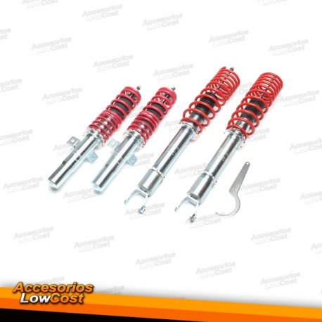 KIT SUSPENSAO REGULAVEL COILOVER FORD FIESTA 11/1995 - 10/1998