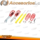 KIT SUSPENSAO REGULAVEL COILOVER FORD FIESTA