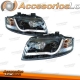 FAROS LED TFL LUZ DIURNA AUDI A4 B6 (10/00-11/04) NEGROS