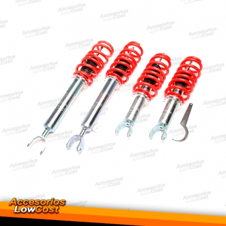 KIT SUSPENSAO REGULAVEL COILOVER HONDA S2000 09/1999 - 2009