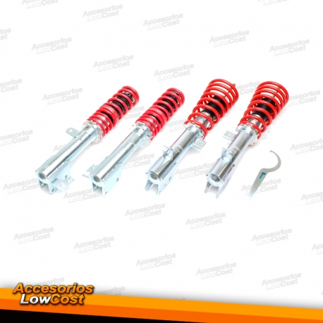 KIT SUSPENSAO REGULAVEL COILOVER MAZDA 323/323F