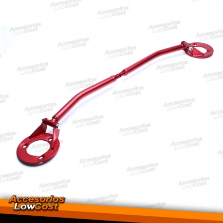 BARRA ESTABILIZADORA DE TORRETAS ROJA PARA BMW E36 MOTOR 6 CILINDROS M50-52