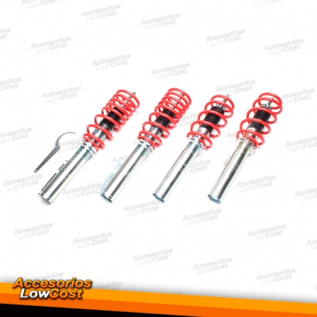 KIT SUSPENSAO REGULAVEL COILOVER PORSCHE BOXSTER 08/1996 - 10/2004