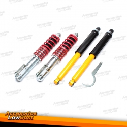 KIT SUSPENSIONES ROSCADAS RENAULT R19, R19 CHAMADE, R19 CABRIOLET