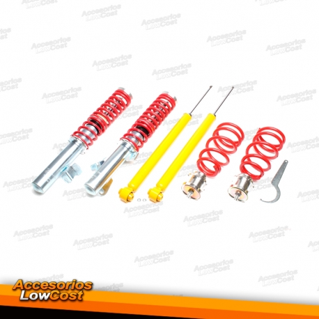 KIT SUSPENSAO REGULAVEL COILOVER VOLVO S40, V50 2004 -