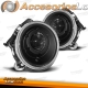 FAROS MERCEDES W463, 89-++ CRISTAL CLARO-NEGRO.