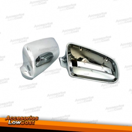CAPAS DE ESPELHOS RETROVISORES / AUDI / CROMADOS