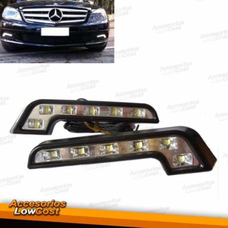 LUZ DIURNA LED MERCEDES BENZ CLASSE C, E