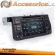 SISTEMA MULTIMEDIA CON WINDOWS CE, NAVEGADOR GPS DVD PANTALLA TÁCTIL HD 7'' PARA BMW E46, MG ZT Y ROVER 75.