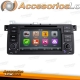 SISTEMA MULTIMEDIA CON WINDOWS CE, NAVEGADOR GPS DVD PANTALLA TÁCTIL HD 7'' PARA BMW E46, MG ZT Y ROVER 75.