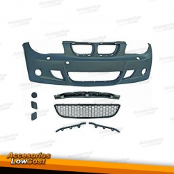 PARAGOLPES BMW E87 04-07. LOOK PACK M. SIN PARK TRONIC CON LAVAFAROS