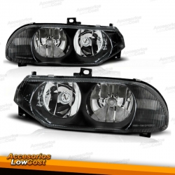 FAROS ALFA 156 97-03. COLOR NEGRO.