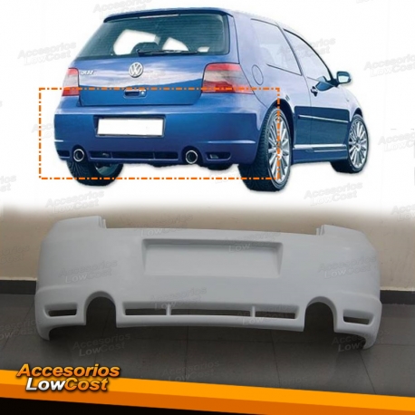 PARAGOLPES TRASERO ESTILO R32 PARA VW GOLF 4