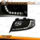 FAROIS LUZ DIURNA LED AUDI A6 4B 01-04 PRETOS