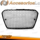 PARRILLA DELANTERA LOOK RS5 PARA AUDI A5 11-16, NEGRO BRILLANTE SIN EMBLEMA