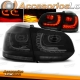 FAROLINS TRASEIROS LED / VW GOLF 6 MK VI / 08-12 BRANCO ESCURECIDOS