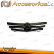 GRELHA FRONTAL SPORT / MERCEDES C W203 COUPE / 00-04 PRETO / CROMADO