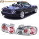 FAROLINS TRASEIROS LED / MAZDA MX 5 / 98-05 CROMADO