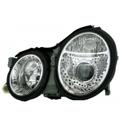 FAROS CON OJOS DE ANGEL CON XENON D1S DE ORIGEN PARA MERCEDES CLK W208 COUPE/CABRIO (02/1997-05/2002)