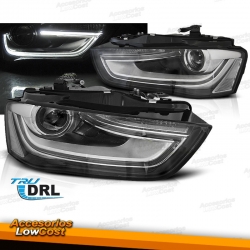 FAROS DELANTEROS CON LUZ DIURNA LED (TruDRL) PARA AUDI A4 B8 (11-15)