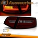 PILOTOS TRASEROS LED PARA AUDI A6 4F (08-11), LED BAR ROJO BLANCO