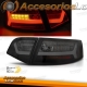 PILOTOS TRASEROS LED PARA AUDI A6 4F (08-11), LED BAR ROJO BLANCO