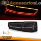 PILOTOS TRASEROS FULL LED PARA AUDI A6 4G SEDAN (11-14), LED BAR NEGRO AHUMADO