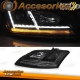 FAROS DELANTEROS CON LUZ DIURNA LED PARA AUDI TT 8J (06-10), H7+H1, CROMO