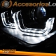 BMW E92/E93 2006/2010 FAROS "ANGEL EYES - LED DRL" CROMADOS (APTOS XENON D1S)