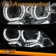 BMW E92/E93 2006/2010 FAROS "ANGEL EYES - LED DRL" CROMADOS (APTOS XENON D1S)