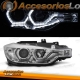 BMW F30/F31 10.2011/05.2015 FAROS ANGEL EYES LED DRL CROMADOS