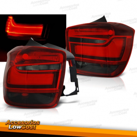 PILOTOS TRASEROS LED ROJO AHUMADO BMW SERIE 1 F20/21