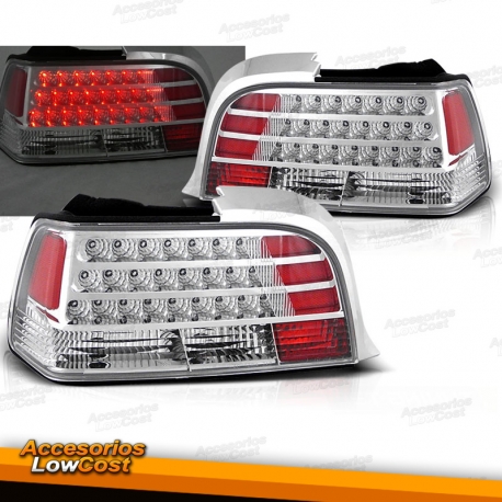 PILOTOS LED PARA BMW E36 COUPE/CABRIO (12/90-08/99), CROMADOS