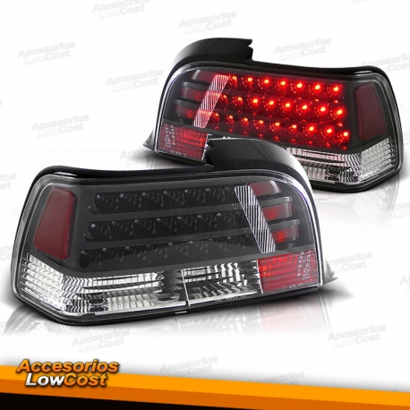 PILOTOS LED PARA BMW E36 COUPE/CABRIO (12/90-08/99), FONDO NEGRO