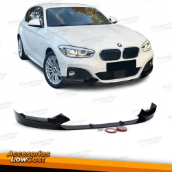 SPOILER DELANTERO DE PARAGOLPES PARA BMW F20/F21, NEGRO BRILLANTE