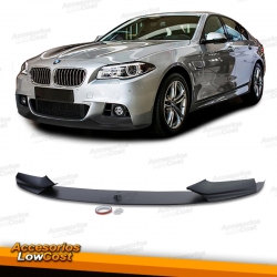 SPOILER DELANTERO DE PARAGOLPES PACK M PARA BMW F10 LIMOUSINE, 2010-, NEGRO MATE