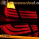 PILOTOS LED PARA BMW F10 LIMOUSINE (2010-07/2013), LED BAR, AHUMADOS