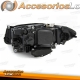 FAROS XENON CON OJOS DE ANGEL Y DIURNA LED PARA BMW F10/F11 (2010-07/2013), FONDO NEGRO