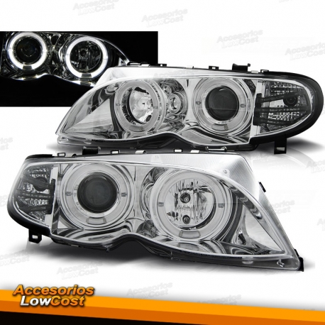 FAROS ANGEL EYES BMW E46 04.03-06 COUPE CABRIO ANGEL EYES CROMADOS