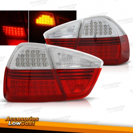 FAROLINS TRASEIROS LED BMW E90 BERLINA
