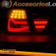 PILOTOS TRASEROS LED BAR BMW E90 (05-08) BERLINA, ROJO BLANCO